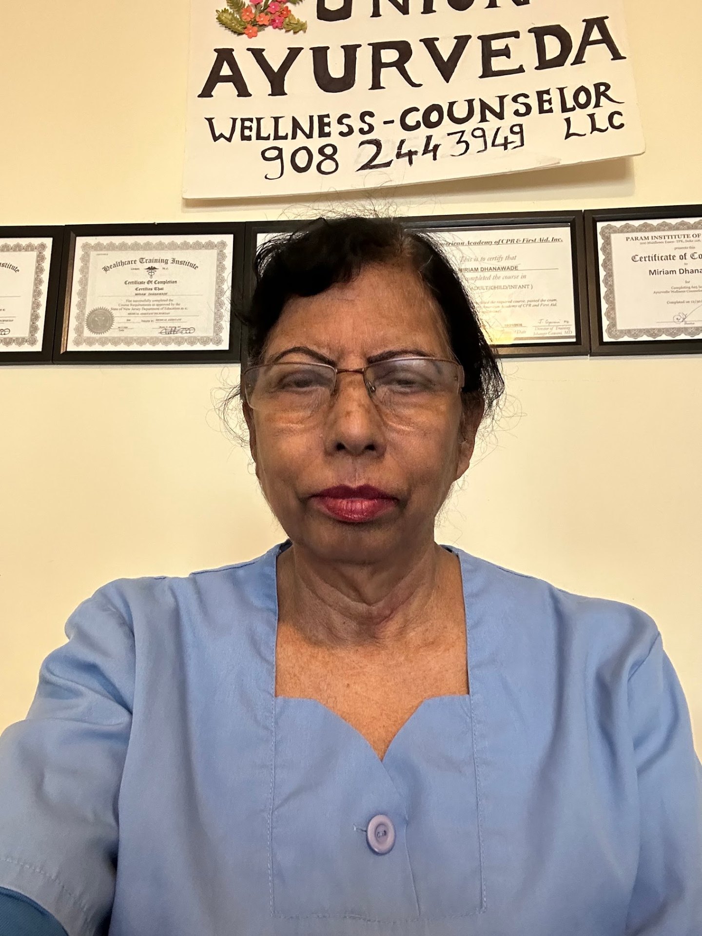Miriam Dhanawade, Ayurvedic Wellness Counselor